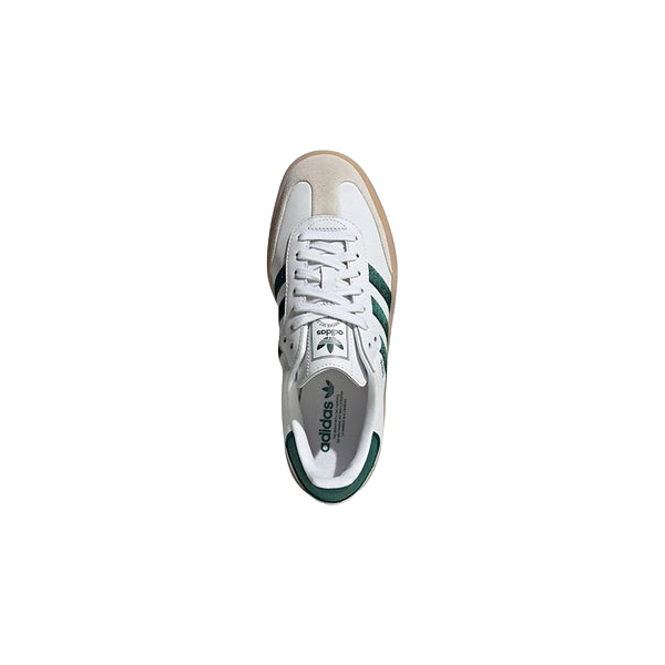Tênis Adidas Sambae "Cloud White Collegiate Green" Feminino Verde