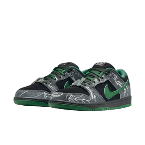 There x Nike SB Dunk Low Pro Anthracite and Gorge Green