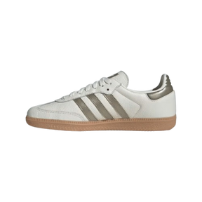 Tênis adidas Samba OG "Off White Cyber Metallic" Feminino Branco
